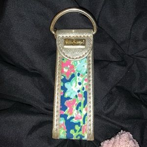 Lilly Pulitzer keychain/mini lanyard